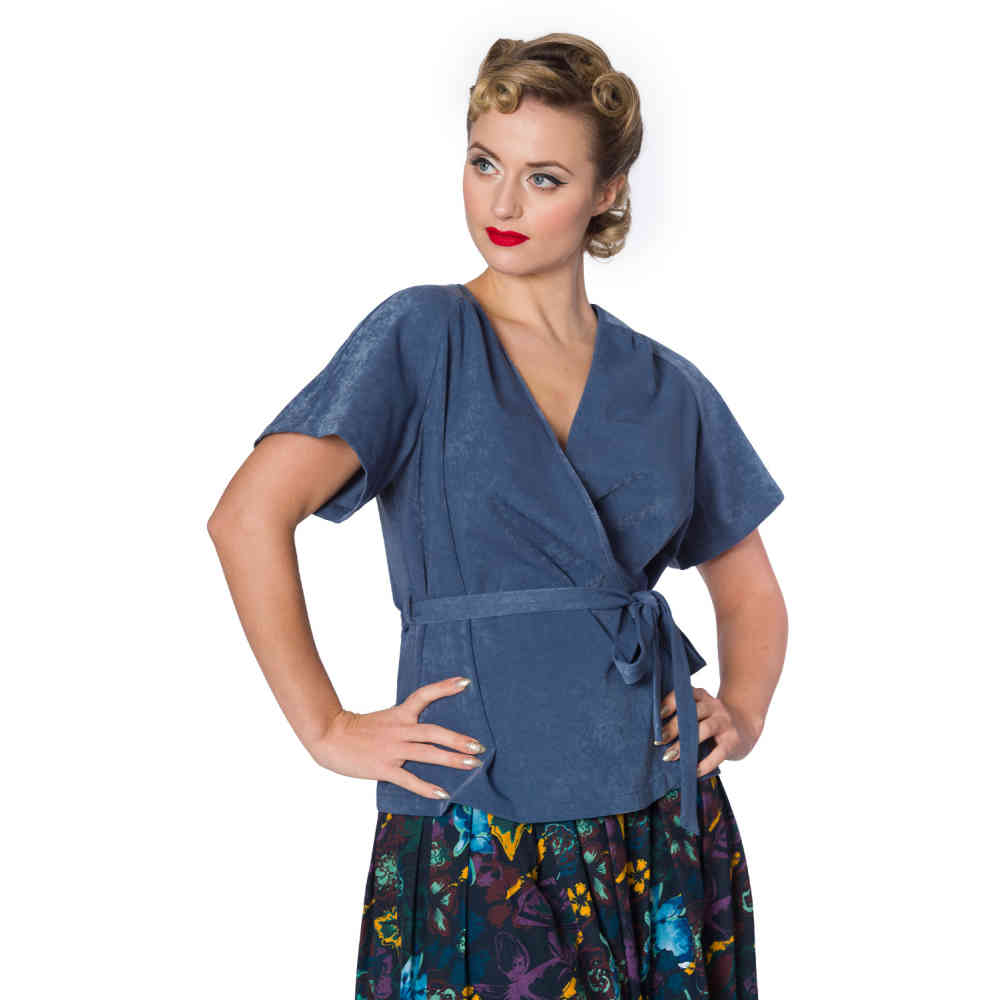 Dancing Days - TARA Top - Blauw